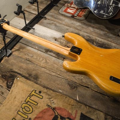 Fender Precision Bass Fretless with Maple Fingerboard 1978 Modded - Natural image 14