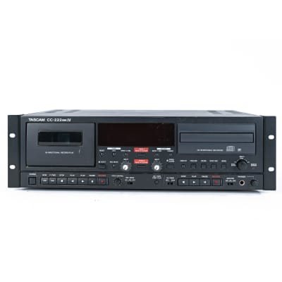 TASCAM CC-222 CC 222 MKIV Combination CD Recorder and Cassette 