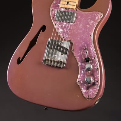 Fender Telecaster Thinline 1971 Lilac Lavender VERY RARE Custom Color image 1