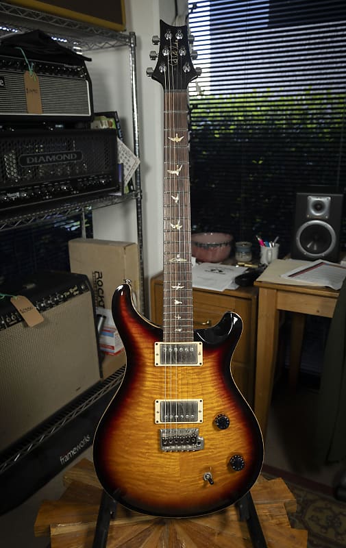 PRS Custom 22 tremolo Vintage Sunburst image 1