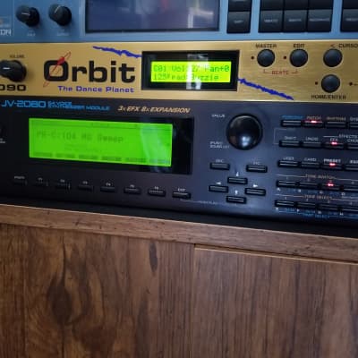 Roland JV-2080 64-Voice Synthesizer Module 1997 - 2000 - Black