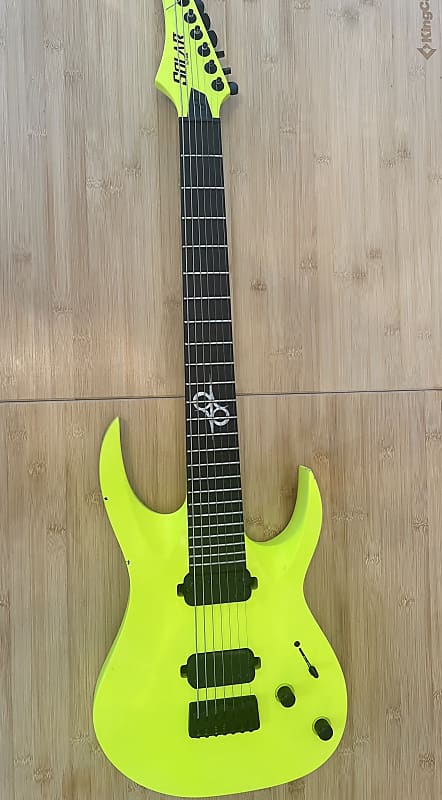 Solar Guitars A2.7LN 2021-2022 - Lemon Neon image 1