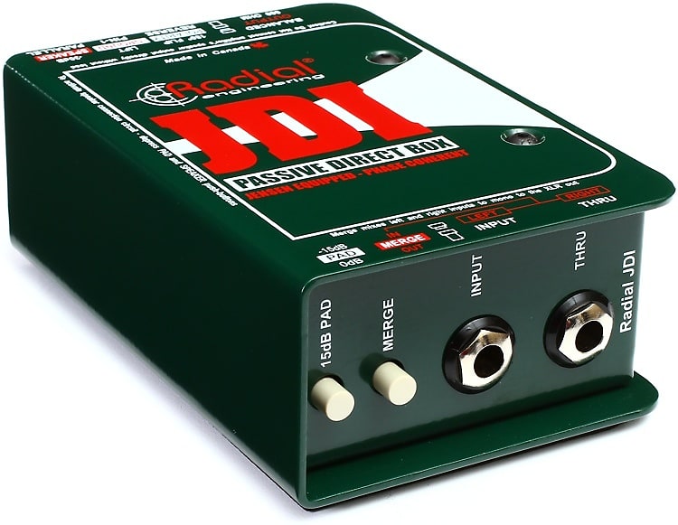 Radial JDI Jensen-equipped 1-channel Passive Instrument Direct Box image 1