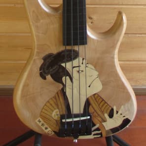Sago NMG Radill Fretless Bass "Tozoku" Japan Expo 2014 image 2