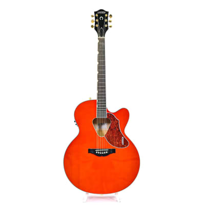 Gretsch G5022CE Rancher Jumbo Cutaway Electric Savannah Sunset | Reverb