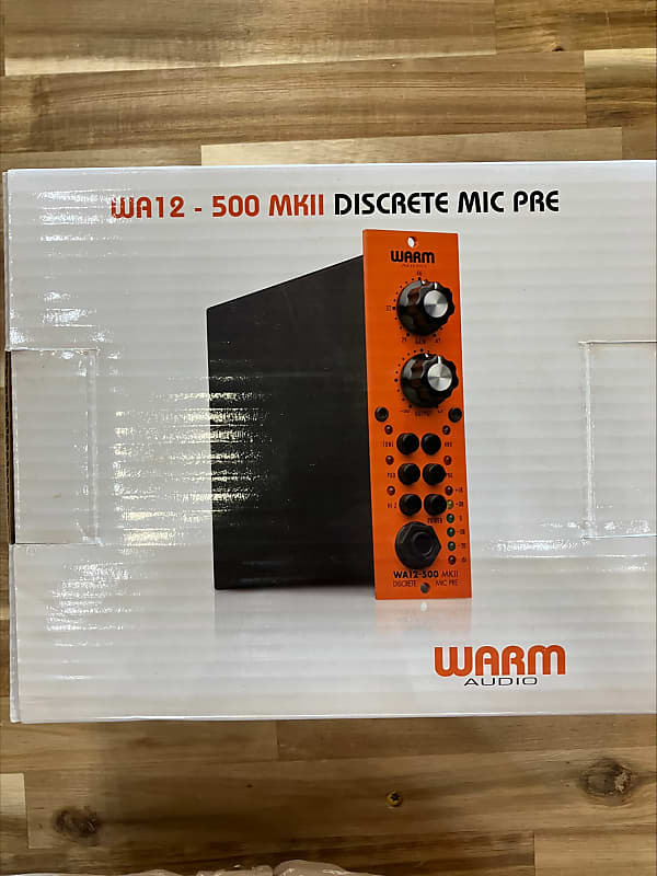 Warm Audio WA12-500 MKII Discrete 500 Series Mic Pre Module 2016 - Present  - Orange