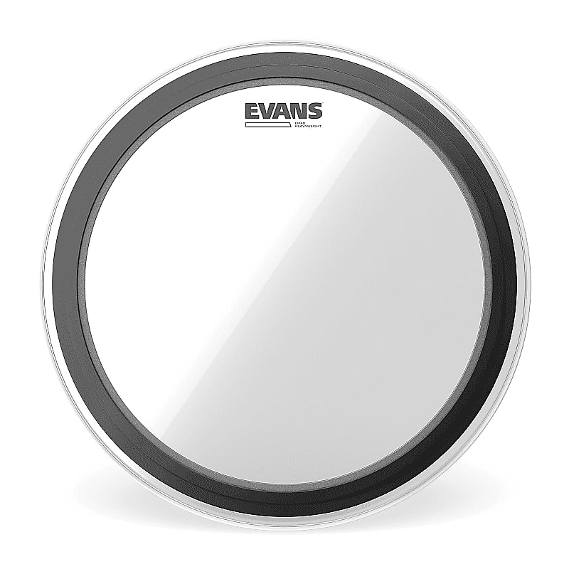 Evans BD18EMADHW EMAD Heavyweight Clear Bass Drum Head - 18" image 1