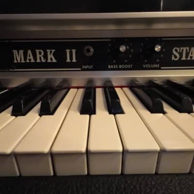 Rhodes Mark II Stage 73-Key Electric Piano 1979 - 1983 - Black Flat Top image 3
