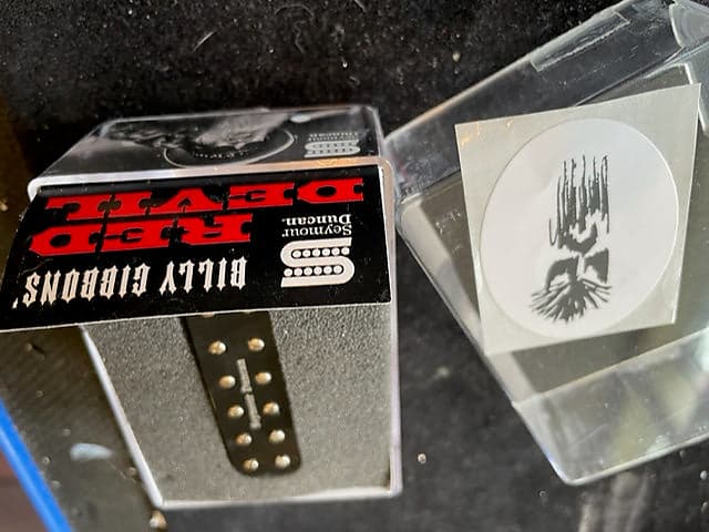 Seymour Duncan Billy Gibbons Red Devil Bridge Pickup - Black | Reverb