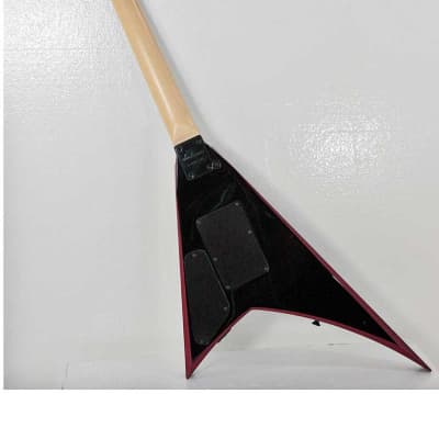 Jackson Rhoads V JS32 Gloss Black w/ Red Bevels and Jackson Jackson Rhoads V JS32 Gloss Black w/ Red Bevels and Jackson
