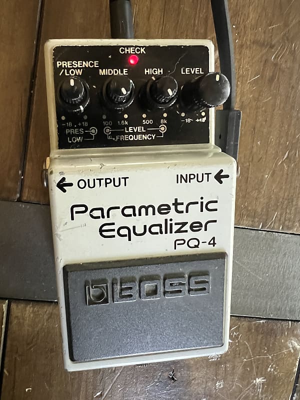 ギター Boss Parametric Equalizer PQ-4 Boss PQ-4 Parametric Equalizer - Pedal on ModularGrid