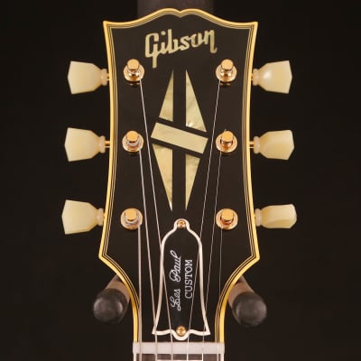 Gibson 1957 Les Paul Custom Reissue, 2 Pickup VOS, Ebony Finish 9lbs 5.4oz image 7