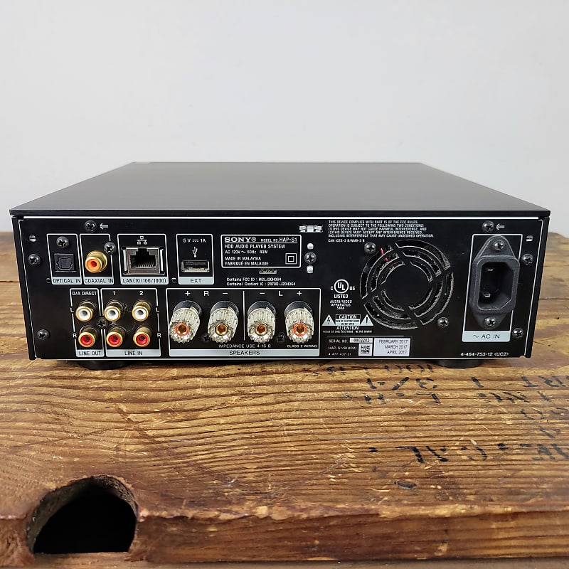 Sony HAP-S1 HDD Audio Player System