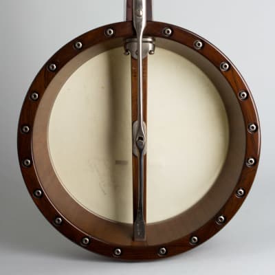 Weymann  Orchestra Style A Plectrum Banjo (1927), ser. #42115, original black hard shell case. image 13