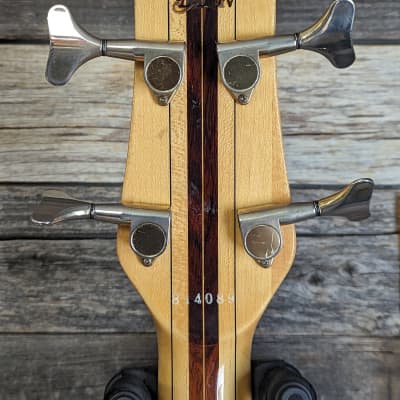 (16498) Daion Power Mark XX-B 4 String Bass '75-'84 - Wine Red image 13