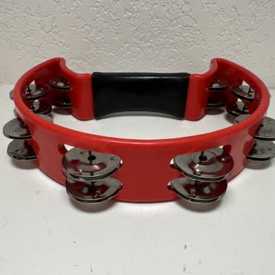 Unknown Handheld tambourine 90s-2000s - Red image 1