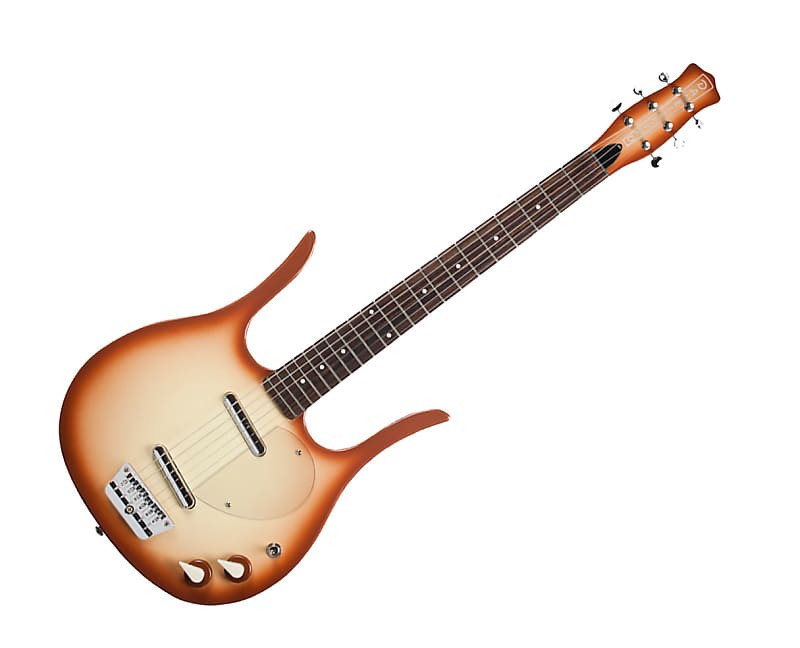 Danelectro Longhorn Electric Guitar - Copper Burst image 1