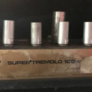 1968 Marshall Super Tremolo 100 Plexi full stack owned by Barry Goudreau ~ Formerly of Boston image 15