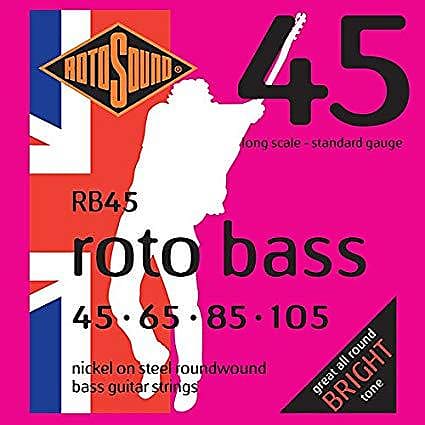 Rotosound RB45 Nickel-wound Roundwound Bass Strings image 1