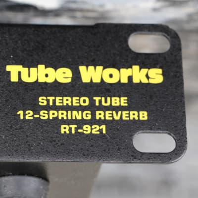 Tube Works RT-921 Real Tube Stereo Reverb Jerry Garcia | Reverb