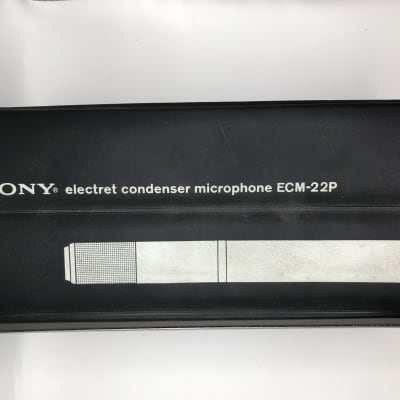 Vintage 70’s Sony ECM-22P Electret Condenser Microphone image 3