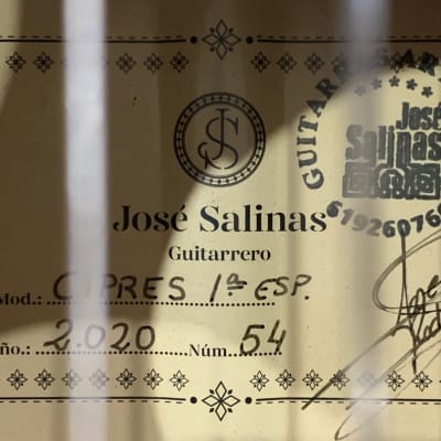 Jose Salinas 2020 - Flamenco Guitar image 4