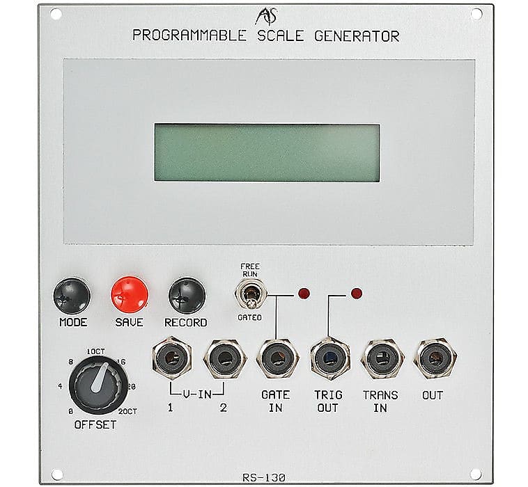 Analogue Systems RS-130 Programmable Scale Generator image 1