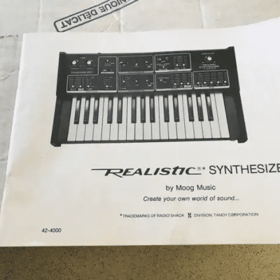 Moog Realistic Concertmate MG-1 1981 image 4