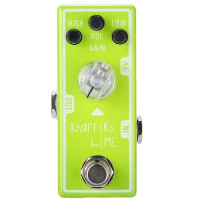 New Tone City Kaffir Lime Overdrive Mini Guitar Effects Pedal image 2