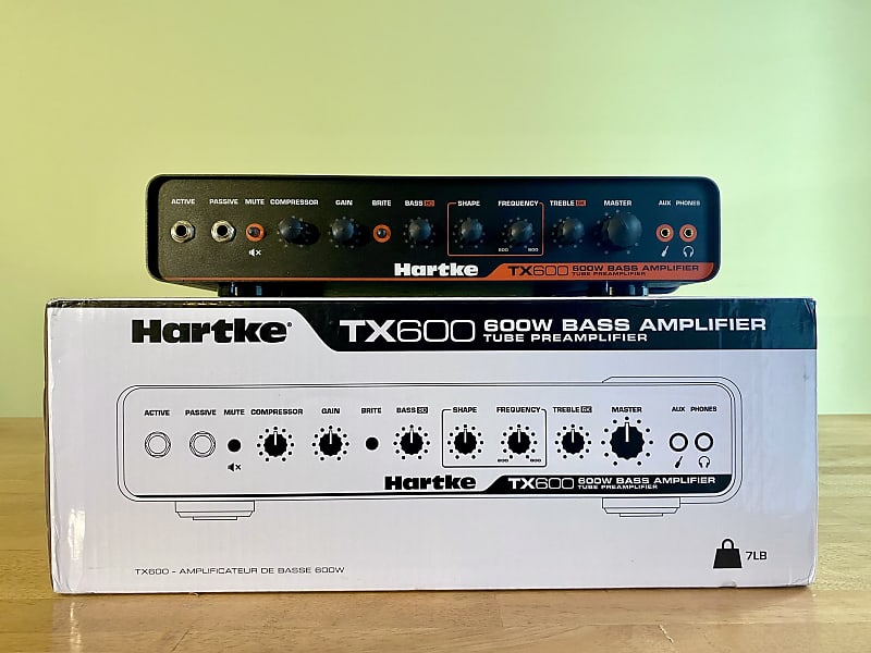 Hartke TX600 600-Watt Bass Amp Head | Reverb