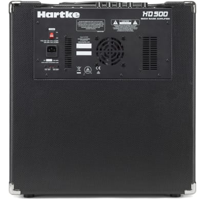 Hartke HD500 Bass Combo 2 x 10" Drivers, 500 Watt Bass Amp HMHD500 image 5