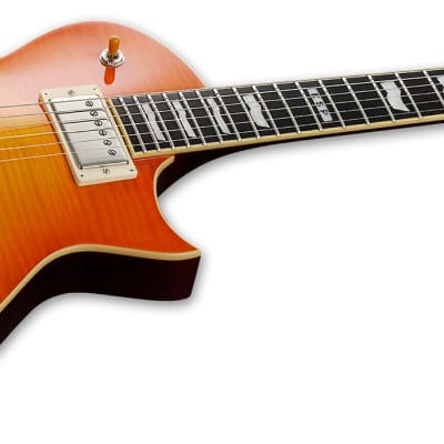 ESP E-II Eclipse Full Thickness Flame Maple Top Vintage Honey Burst 2023 w/OHSC image 5
