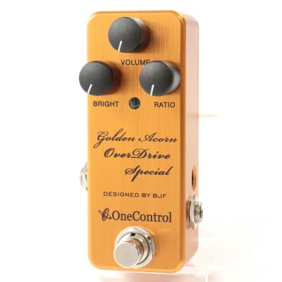 ONE CONTROL Golden Acorn OverDrive Special Overdrive for guitar  (03/15) for sale