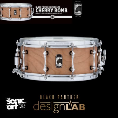 Mapex Black Panther Design Lab 14" Cherry Bomb Snare Drum  - 14"x6" - Cherry Shell - Authorized Mapex Dealer image 1