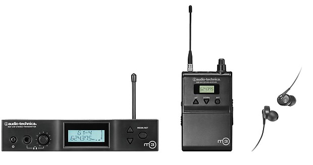 Audio-Technica M3M Wireless In-Ear Monitor System (Band M) image 1
