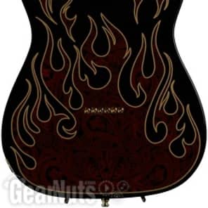 Fender James Burton Telecaster - Red Paisley Flames image 6