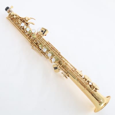 Yamaha Model YSS-875EXHG Custom Soprano Saxophone SN 005292 GORGEOUS image 5