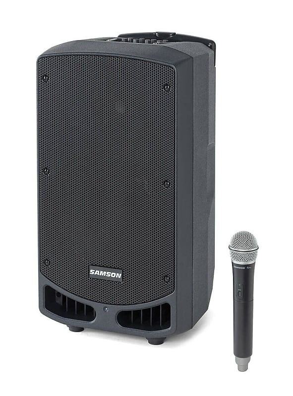 Samson Expedition PA Speaker System w/ Mic & Bluetooth - XP310w - D Band - Pair image 1