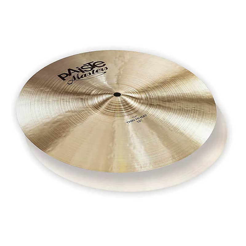 Paiste 15" Masters Series Thin Hi-Hat Cymbal (Top) image 1