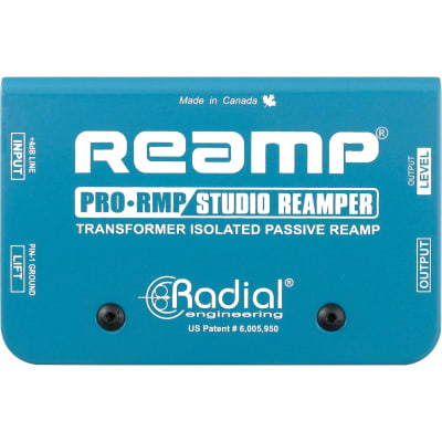 Radial Prormp 1 Channel Passive Re Amping Device Direct Box With Custom Transformers