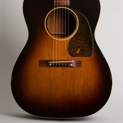 Gibson  LG-1 Flat Top Acoustic Guitar (1950), ser. #5430-32, black hard shell case. image 3