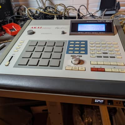 Akai MPC60 Integrated MIDI Sequencer and Drum Sampler 1988 - 1991 - Grey