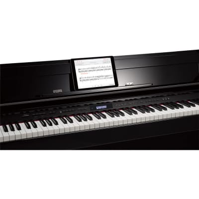 Roland DP603 88-Key Digital Home Piano, Polished Ebony image 19