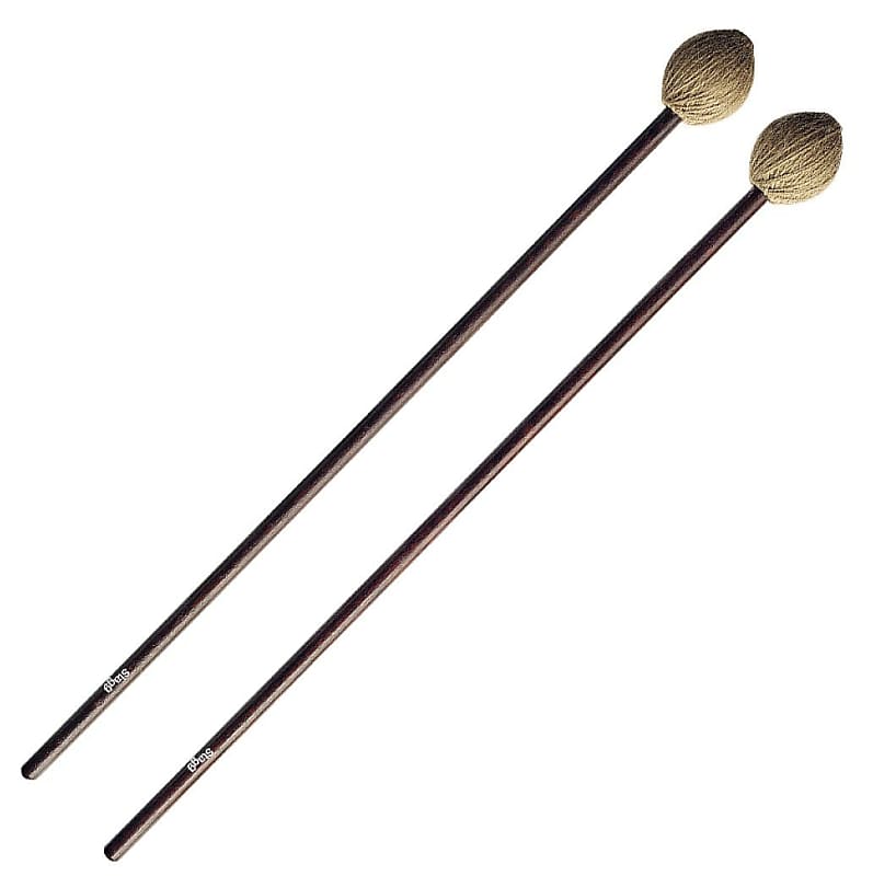 Stagg Pair of Maple Marimba Mallets Medium Reverb