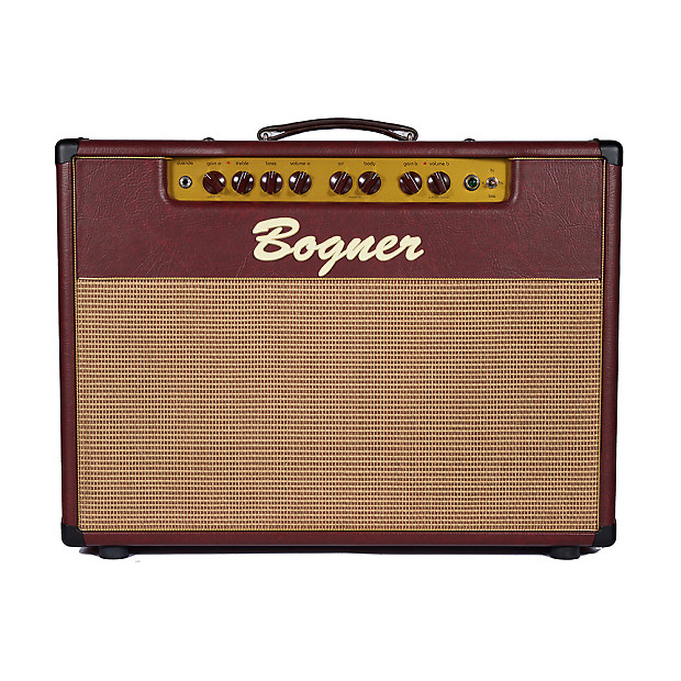 Bogner Duende 2x12 Tube Amplifier Combo Burgundy/Wheat Reverb