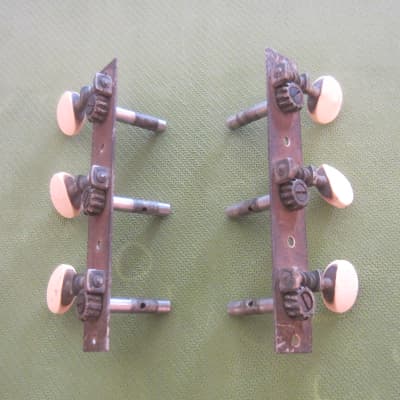 Vintage 1940s Waverly Acoustic Guitar Tuners for sale