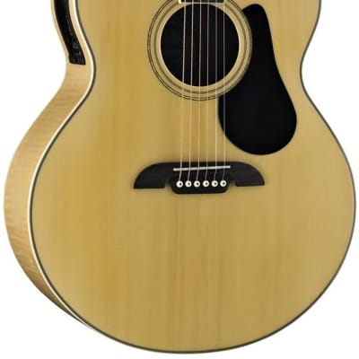 Alvarez Artist Series AJ80CE Jumbo Acoustic - Electric Guitar, Natural/Gloss Finish for sale