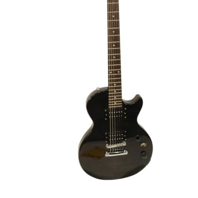 Epiphone Les Paul Special-II Plus Top Limited-Edition Electric Guitar, Transparent Black for sale
