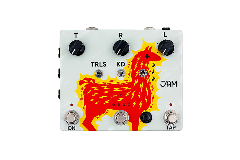 New JAM Pedals Delay Llama Xtreme Analog Delay Guitar Effects Pedal image 1