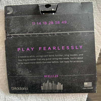 D'Addario NYXL1149 Medium 11-49 NYXL Electric Guitar Strings 1149 - 3 Packs image 2